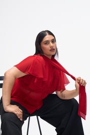 Melrose- Red Shirt