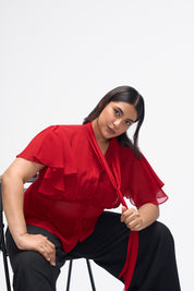 Melrose- Red Shirt