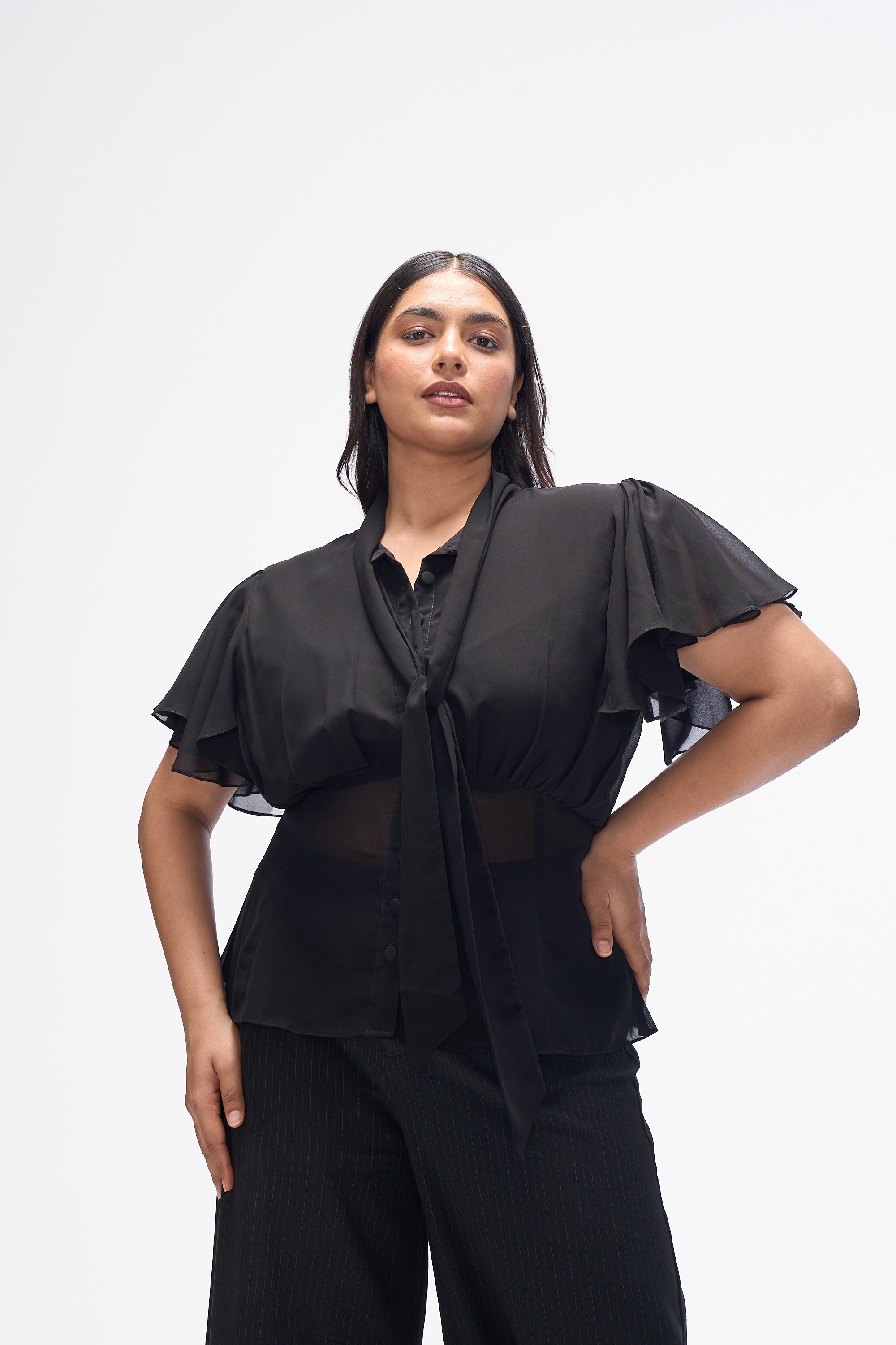 Melrose- Black Shirt