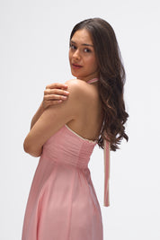 Siena- Peach and White
