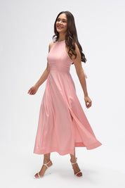 Siena- Peach and White
