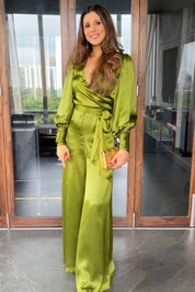 Naomi Jumpsuit  – Olive Green
